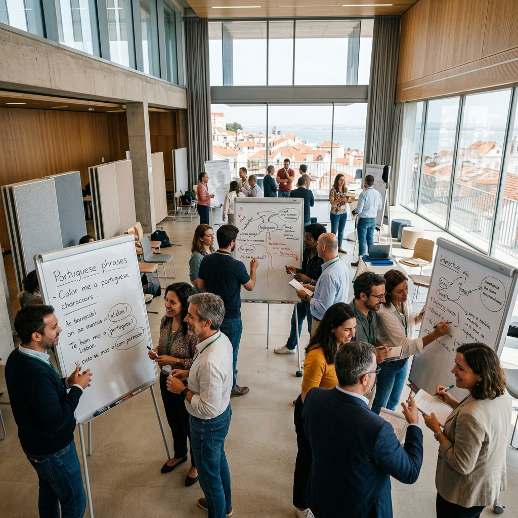 
<span>Group + Workshop Portuguese Courses - Interactive and Engaging Learning</span>
