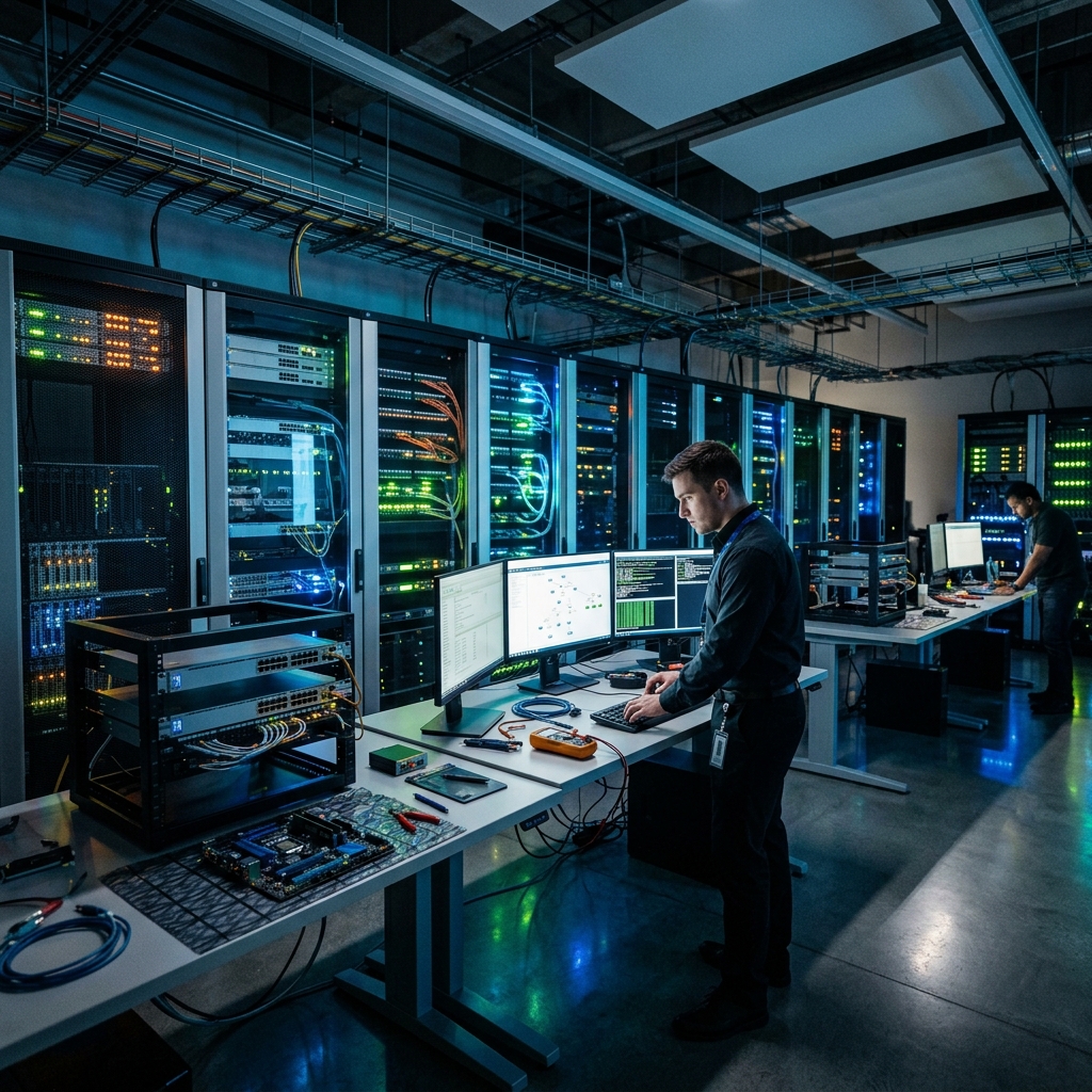 
<span>Technicien Systèmes et Réseaux</span>
